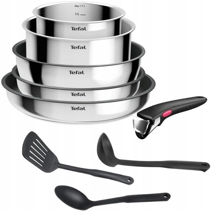 Tefal Frying Pan Aluminium 9 Pieces L881S904