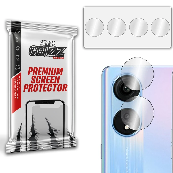 GrizzGlass HybridGlass Camera Oppo A1 Pro
