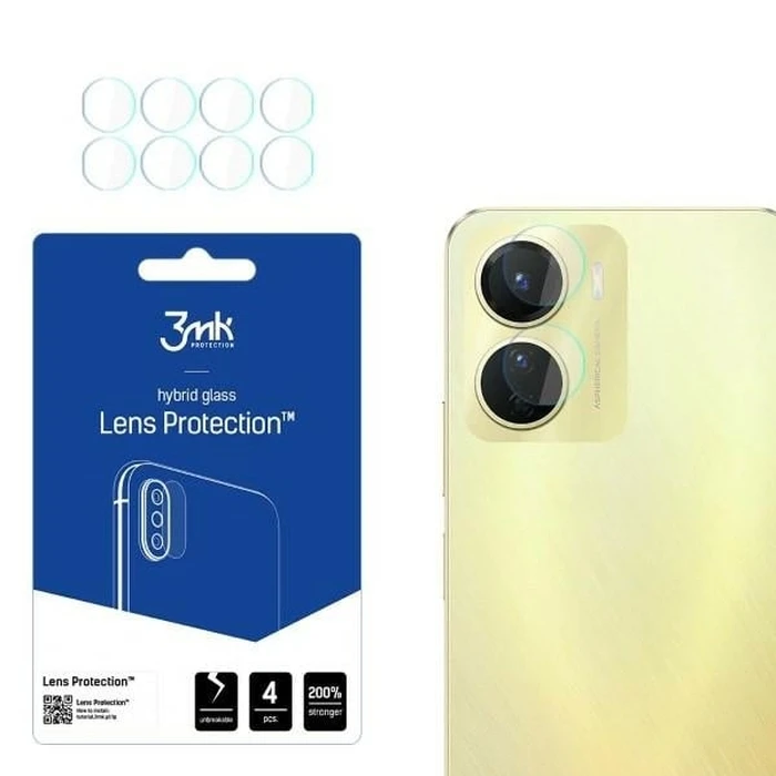 3MK Lens Protect Vivo Y16 [4 PACK]