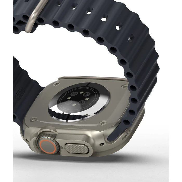 Case Ringke Slim Apple Watch Ultra 1 / 2 / 3 49mm Clear & Titanium Grey [2 PACK]