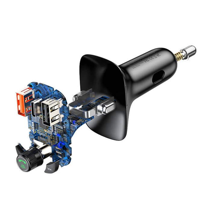 Bluetooth Transmitter Αυτοκινήτου Baseus MP3 S-13 (Μαύρο)
