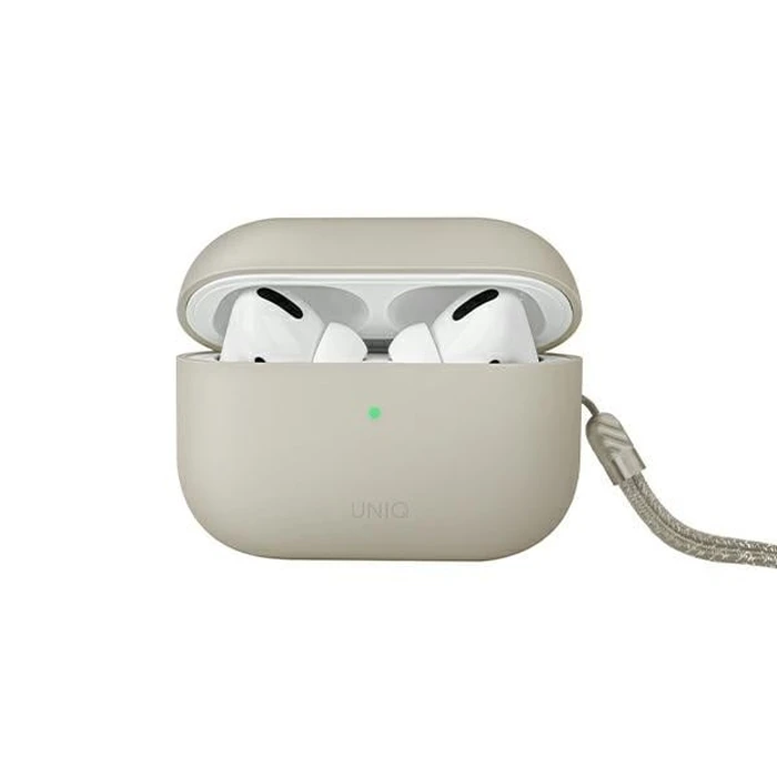 UNIQ Lino Apple AirPods Pro 2 Silicone beige ivory