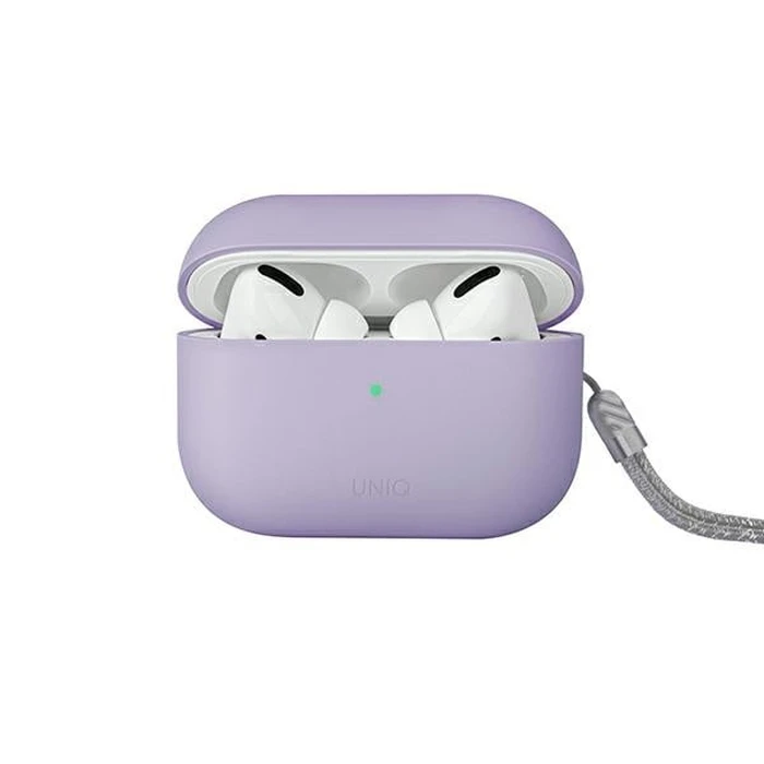 UNIQ Lino Apple AirPods Pro 2 Silicone lilac lavender