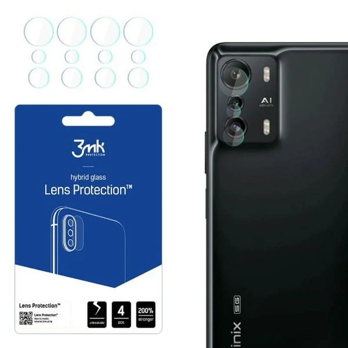 3MK Lens Protect Infinix Zero Ultra 5G [4 PACK]