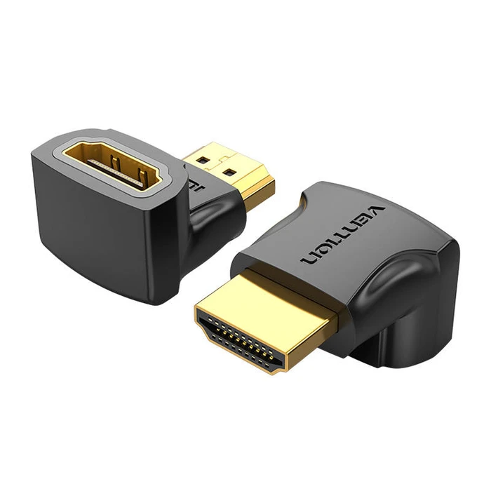 Αντάπτορας HDMI Vention AIOB0 90 Degree Male to Female (Black)