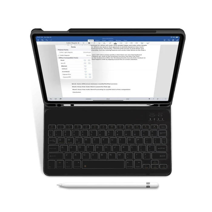 Tech-Protect Sc Pen + Keyboard Apple iPad 10.9" 2022 / 11" 2025 Black