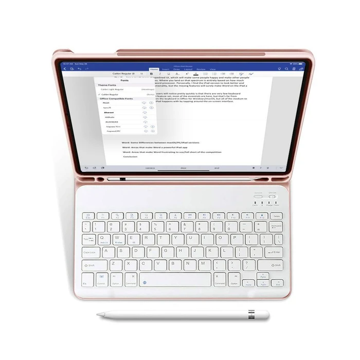 Tech-Protect Sc Pen + Keyboard Apple iPad 10.9" 2022 / 11" 2025 Pink