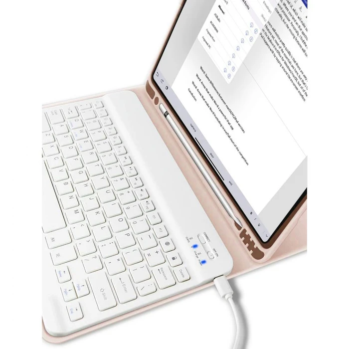 Tech-Protect Sc Pen + Keyboard Apple iPad 10.9" 2022 / 11" 2025 Pink