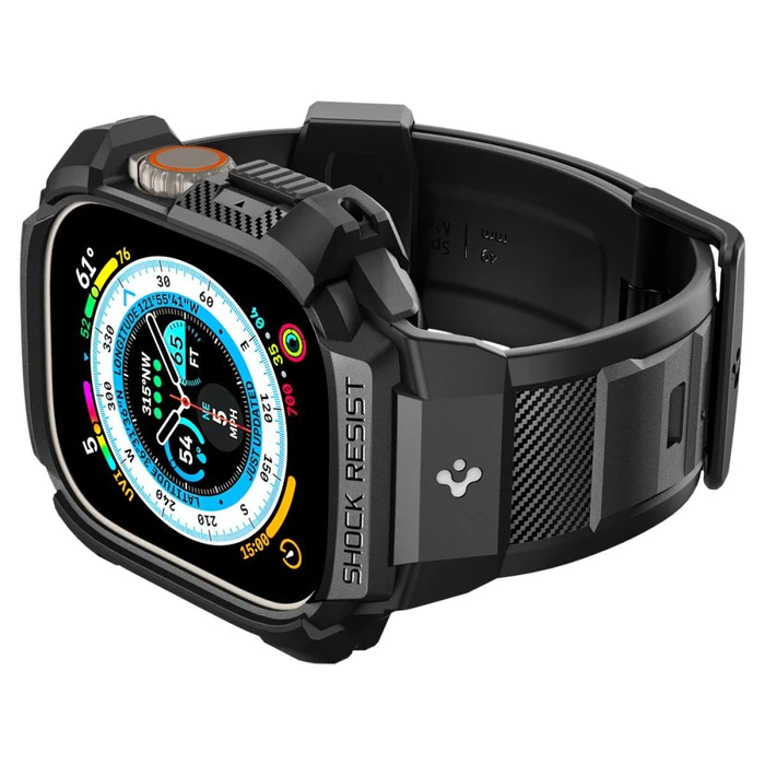 Belt Spigen Rugged Armor Pro Apple Watch Ultra 1 / 2 / 3 49mm Black