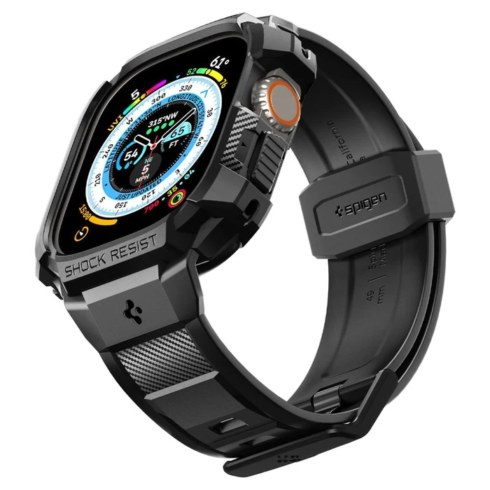 Belt Spigen Rugged Armor Pro Apple Watch Ultra 1 / 2 / 3 49mm Black