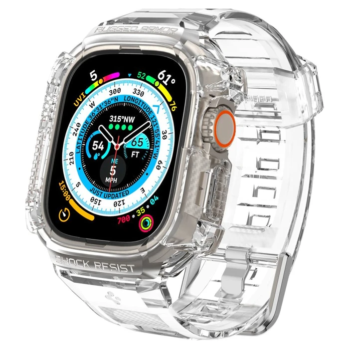 Belt Spigen Rugged Armor Pro Apple Watch Ultra 49mm Crystal Clear