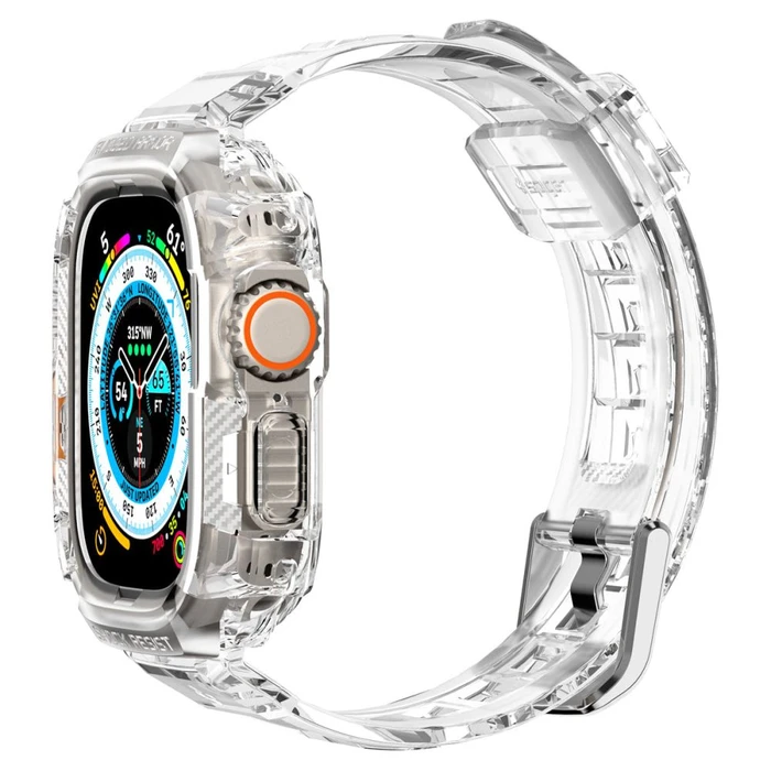 Belt Spigen Rugged Armor Pro Apple Watch Ultra 49mm Crystal Clear