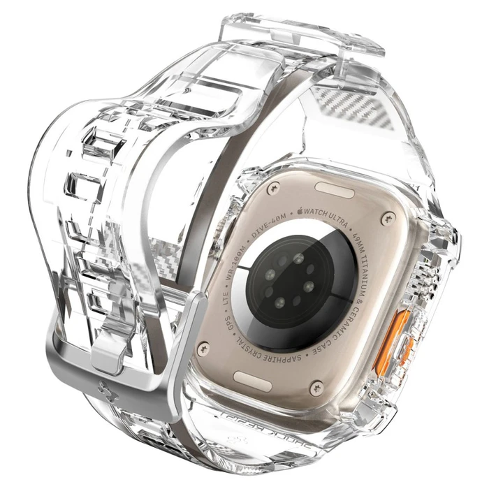 Belt Spigen Rugged Armor Pro Apple Watch Ultra 49mm Crystal Clear