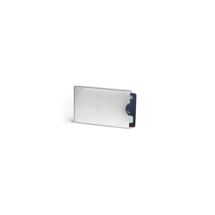 DURABLE Θήκη πιστωτικής κάρτας RFID SECURE 10 τεμ. ασημί