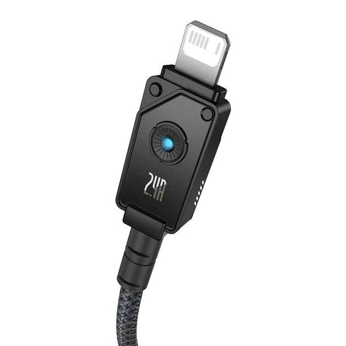 Καλώδιο USB to Lightning Fast Charging Baseus Explorer 2.4A 1M (Black)