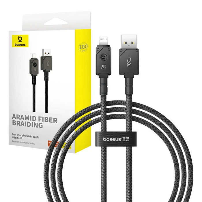 Καλώδιο USB to Lightning Fast Charging Baseus Explorer 2.4A 1M (Black)