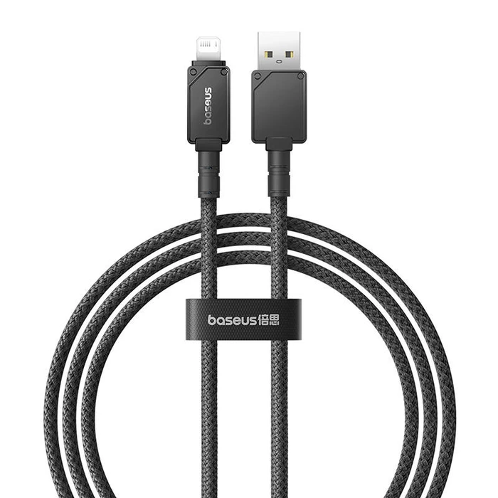 Καλώδιο USB to Lightning Fast Charging Baseus Explorer 2.4A 1M (Black)