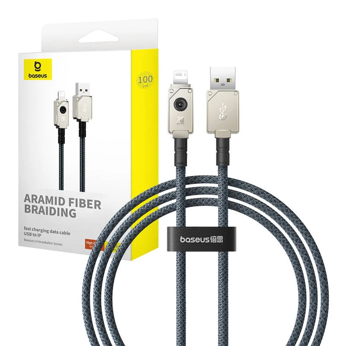 Καλώδιο USB to Lightning Fast Charging Baseus 2.4A 1M (Black)