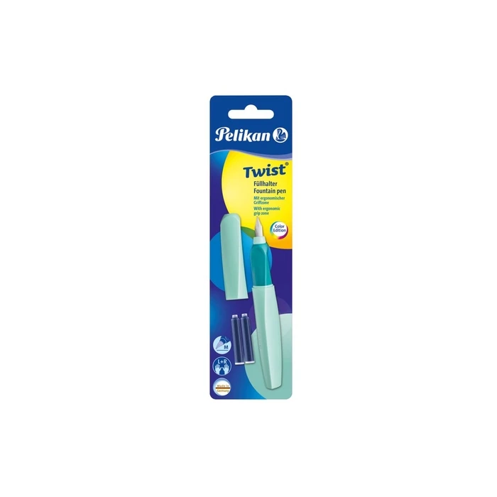 Pelikan Neo Πένα Γραφής Medium Neo Mint - Ατσάλινη Μύτη, Blister (MPN 814867)