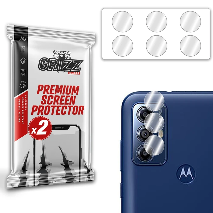 GrizzGlass HybridGlass Camera Motorola Moto G Play 2023
