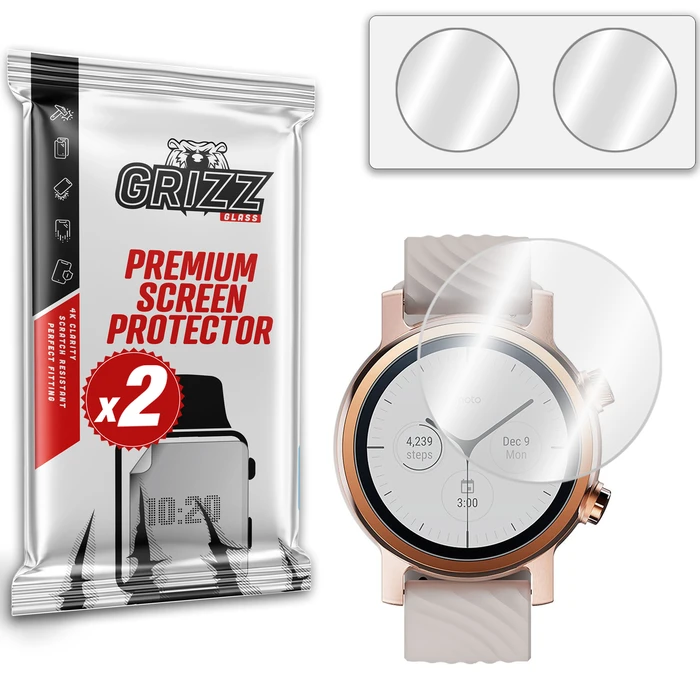 GrizzGlass HybridGlass Motorola Moto Watch 150