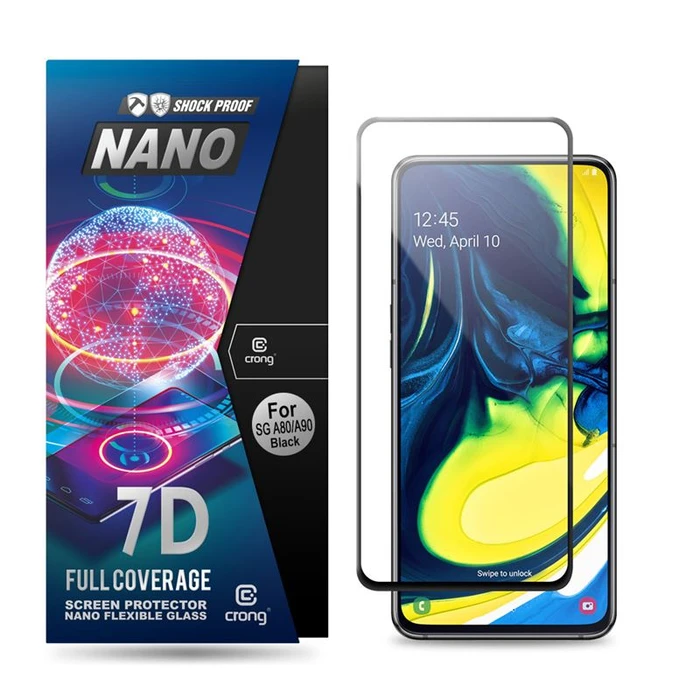 Crong 7D Nano Flexible Glass Samsung Galaxy A80/A90