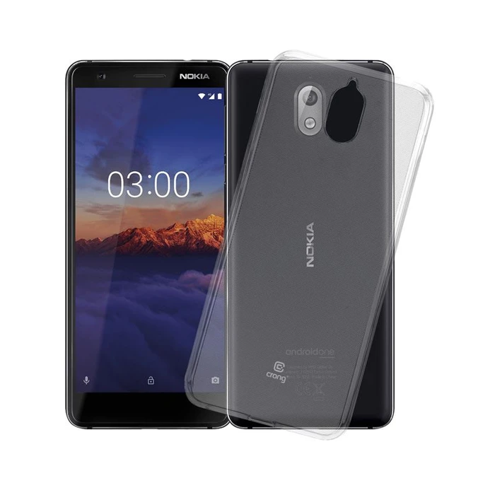 Crong Crystal Slim Cover Nokia 3.1 (clear)