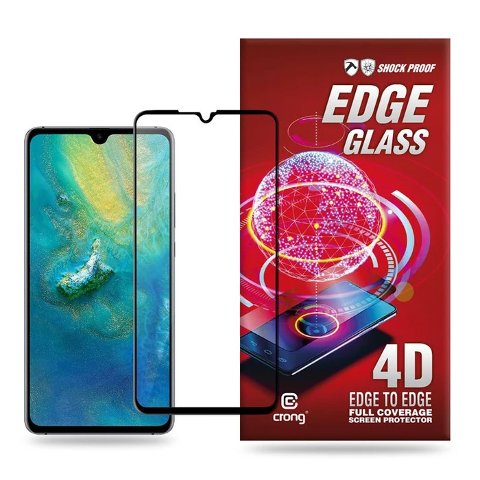 Crong Edge Glass 4D Full Glue Huawei Mate 20