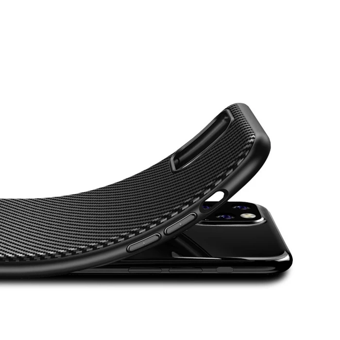 Crong Prestige Carbon Cover Apple iPhone 11 Pro (black)