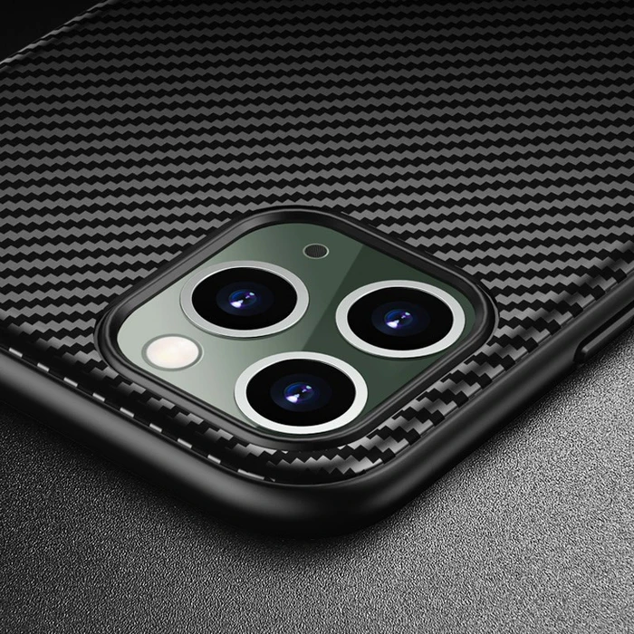 Crong Prestige Carbon Cover Apple iPhone 11 Pro (black)