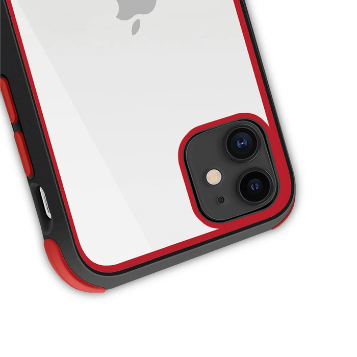 Crong Trace Clear Cover Apple iPhone 11 Pro (red)