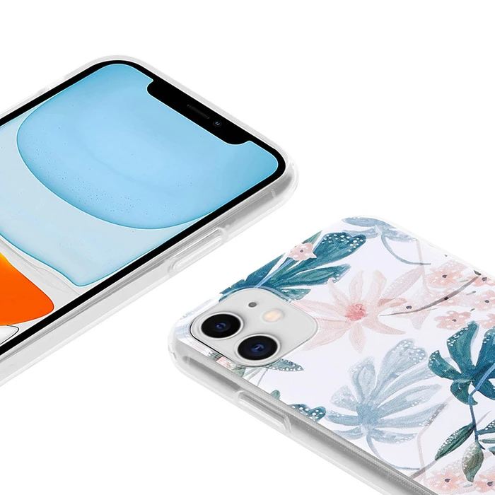 Crong Flower Case Apple iPhone 11 (pattern 01)