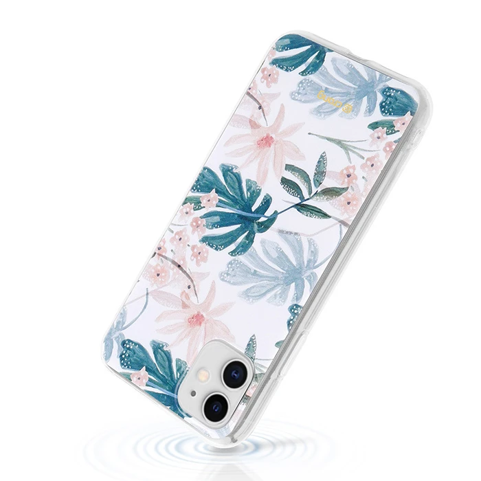 Crong Flower Case Apple iPhone 11 (pattern 01)