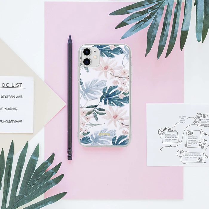 Crong Flower Case Apple iPhone 11 (pattern 01)