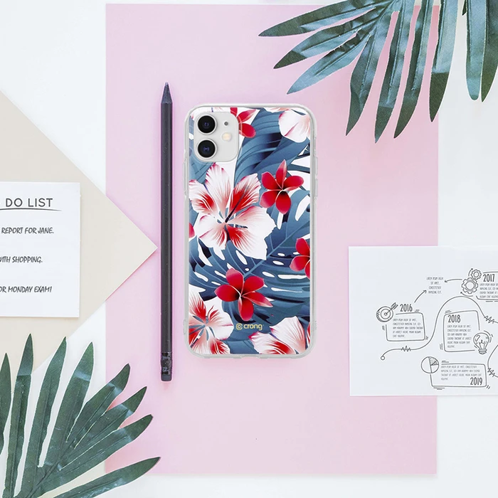 Crong Flower Case Apple iPhone 11 (pattern 03)