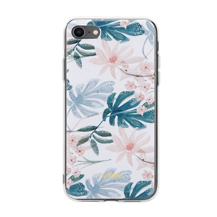Crong Flower Case Apple iPhone SE 2022/SE 2020/8/7 (pattern 01)