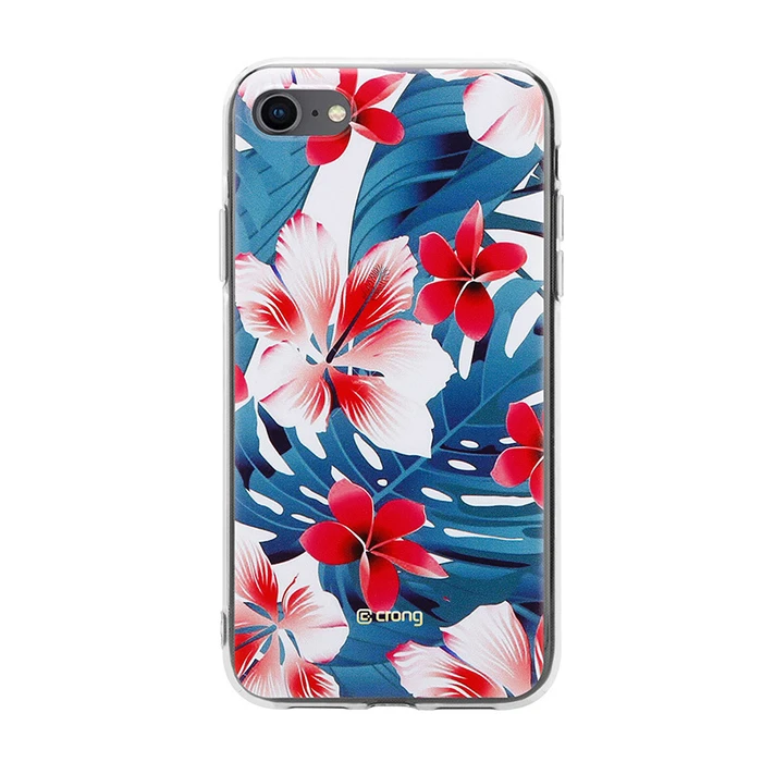 Crong Flower Case Apple iPhone SE 2022/SE 2020/8/7 (pattern 03)
