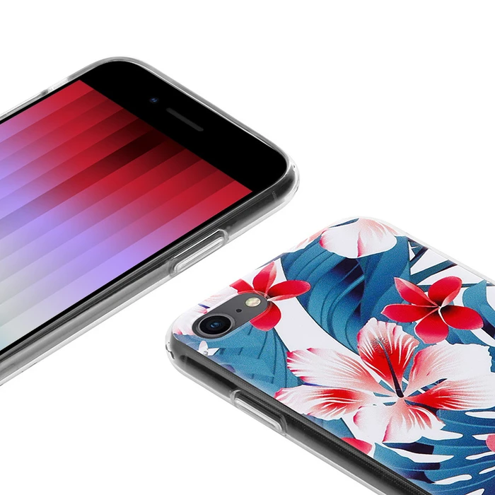 Crong Flower Case Apple iPhone SE 2022/SE 2020/8/7 (pattern 03)