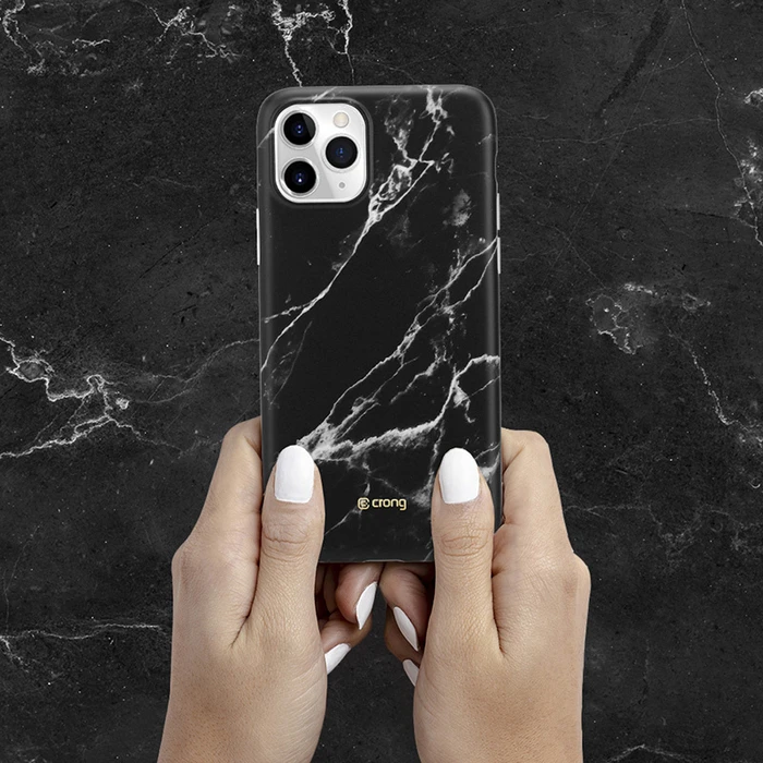 Crong Marble Case Apple iPhone 11 Pro (black)