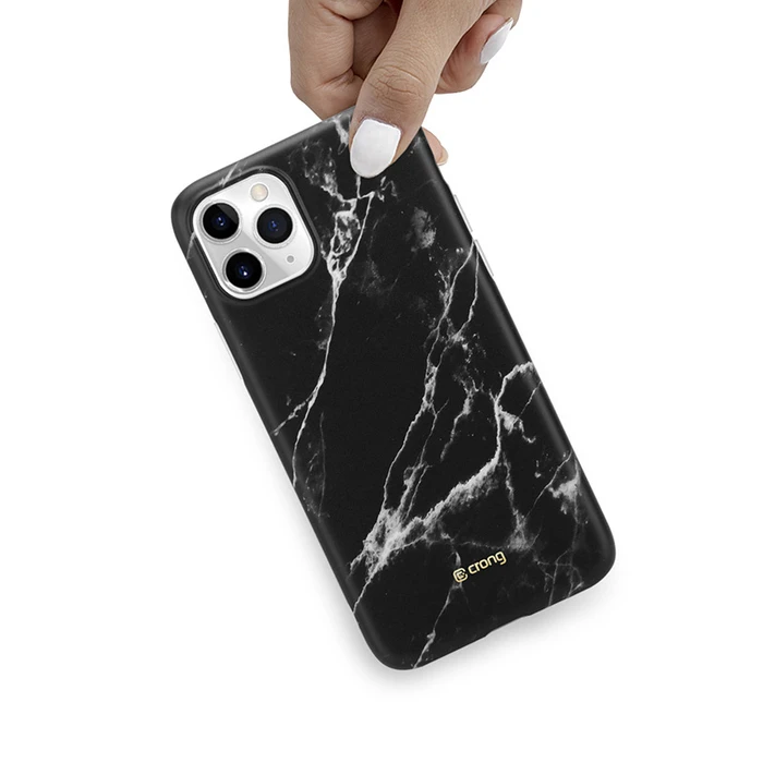 Crong Marble Case Apple iPhone 11 Pro (black)