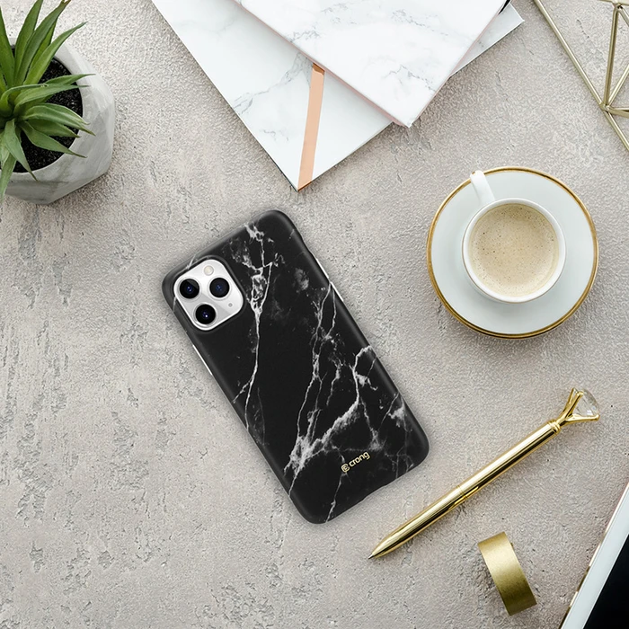 Crong Marble Case Apple iPhone 11 Pro (black)