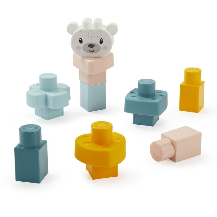 Τουβλάκια Ecoiffier Animal House 4 Τεμάχια