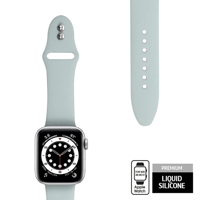 Belt Crong Liquid Apple Watch 4/5/6/7/SE/8/9/10 40/41/42mm (mint)