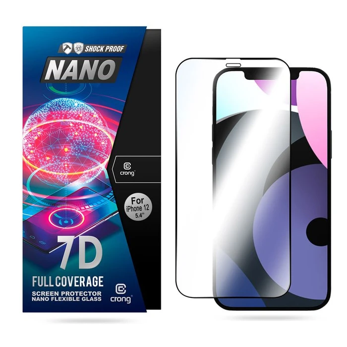 Crong 7D Nano Flexible Glass Apple iPhone 12 mini