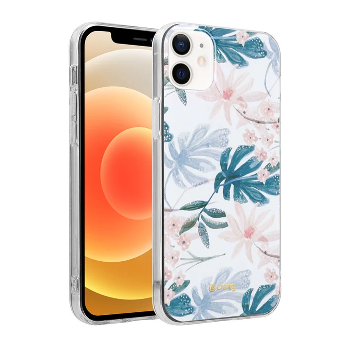 Crong Flower Case Apple iPhone 12 mini (pattern 01)