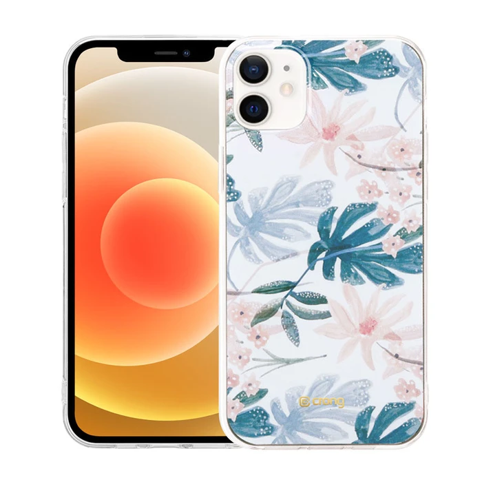 Crong Flower Case Apple iPhone 12 mini (pattern 01)