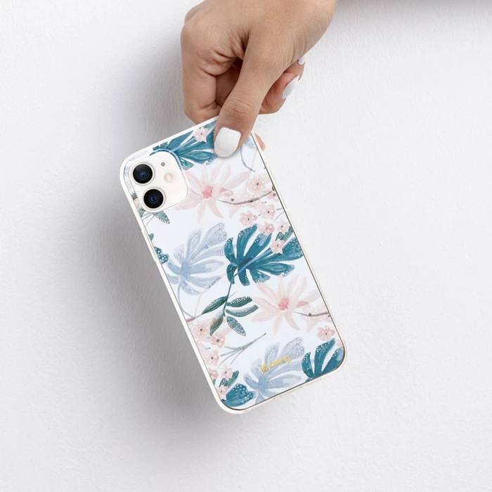 Crong Flower Case Apple iPhone 12 mini (pattern 01)