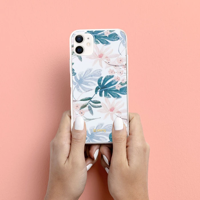 Crong Flower Case Apple iPhone 12 mini (pattern 01)