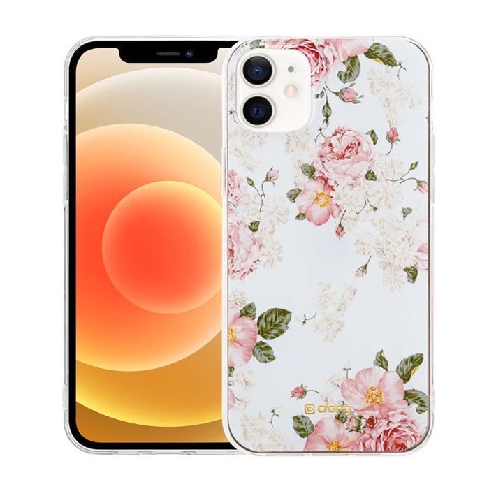Crong Flower Case Apple iPhone 12 mini (pattern 02)