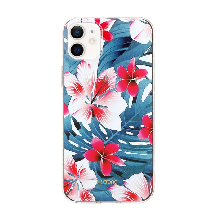 Crong Flower Case Apple iPhone 12 mini (pattern 03)